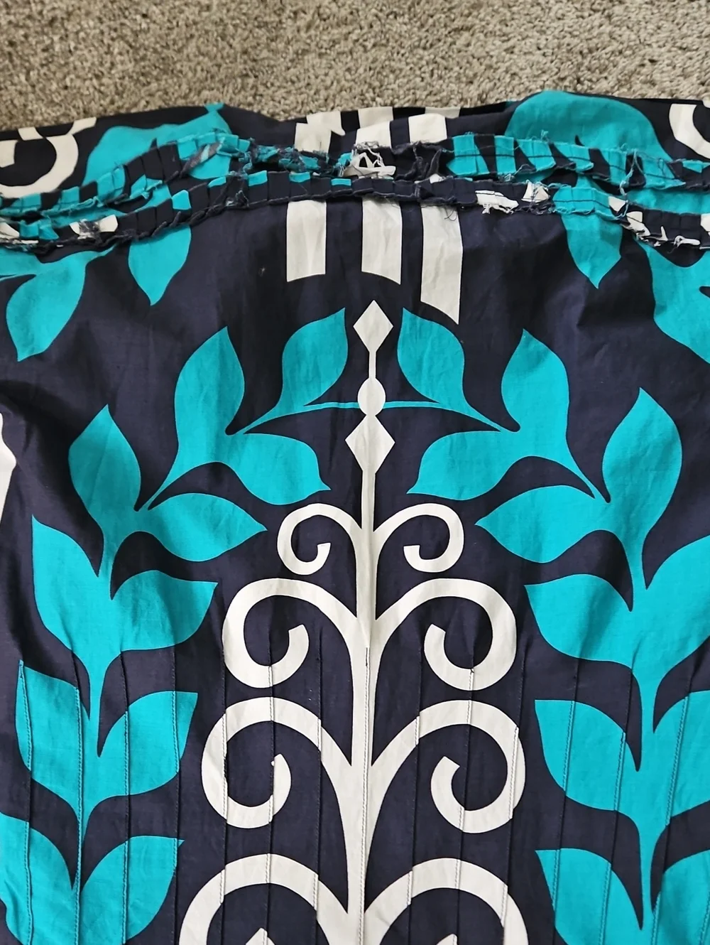 Tory Burch Blue & White Mini Summer Dress 6